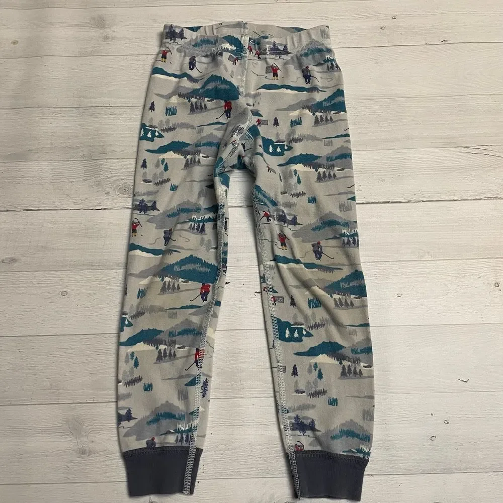 Hanna andersson ski print pajamas‎ 110/5